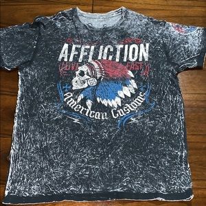 Affliction reversible shirt.  Men’s XXL.